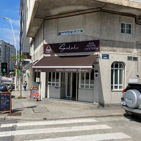Saudade Hostal Cafetería A Coruña Exterior foto